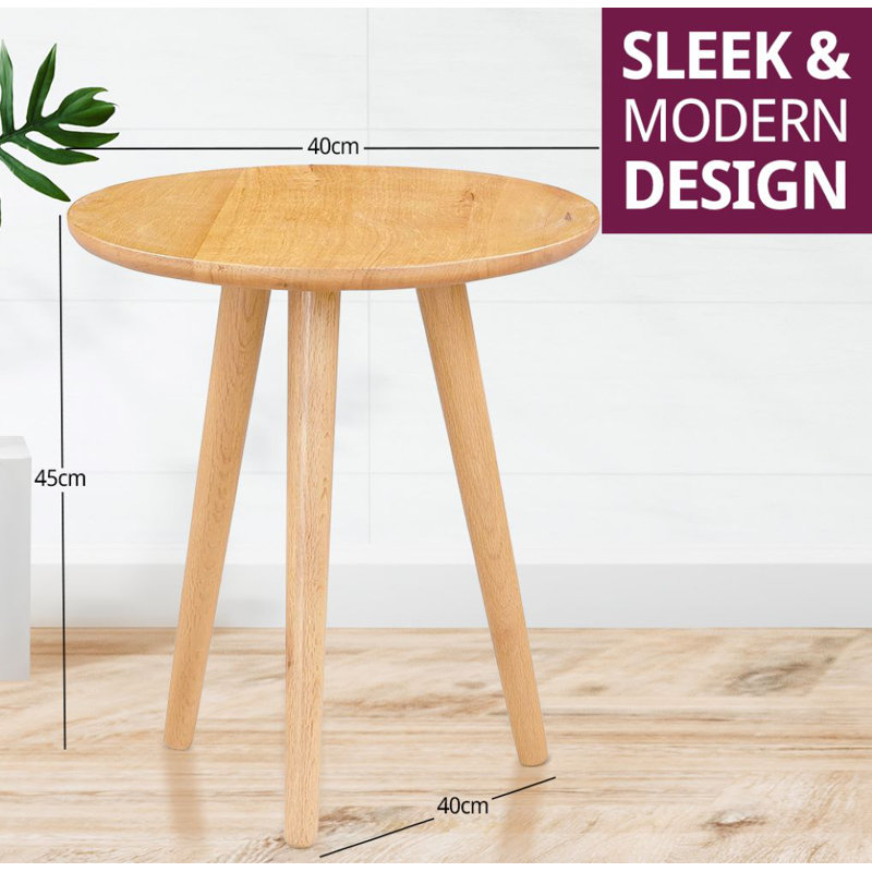Mccormick Solid Wood Side Table Set