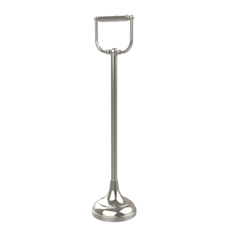 Porte-papier hygiénique debout Gober, Nickel poli