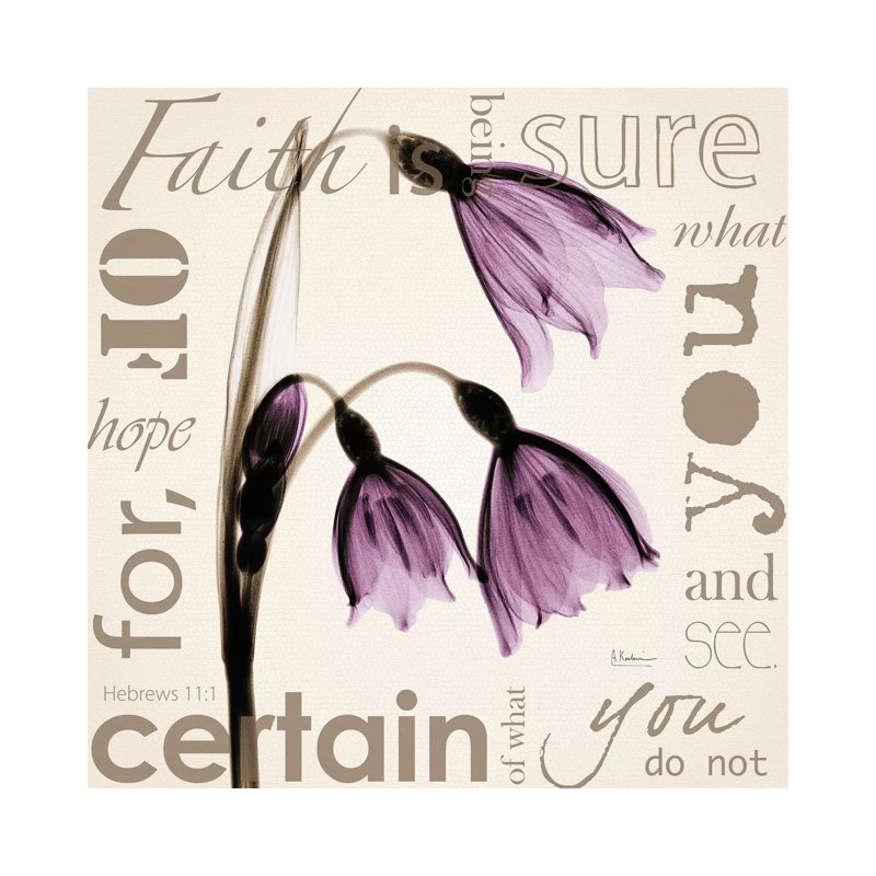 Snowdrop Faith by Albert Koetsier - Wrapped Canvas Print, 66.04 cm H x 66.04 cm W x 3.175 cm D