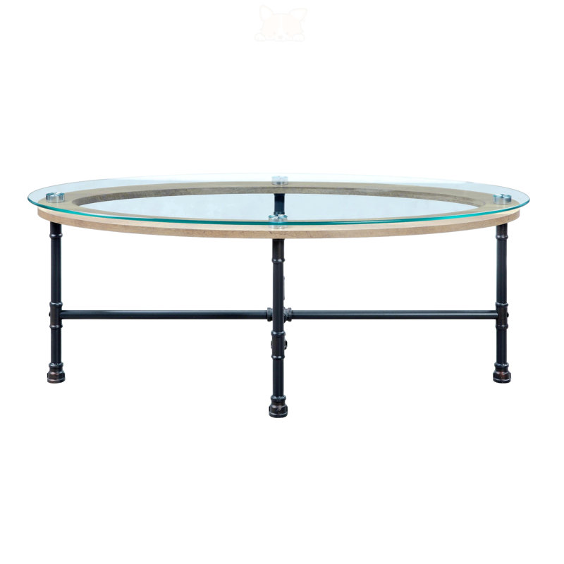 Tempered Glass Top Coffee Table