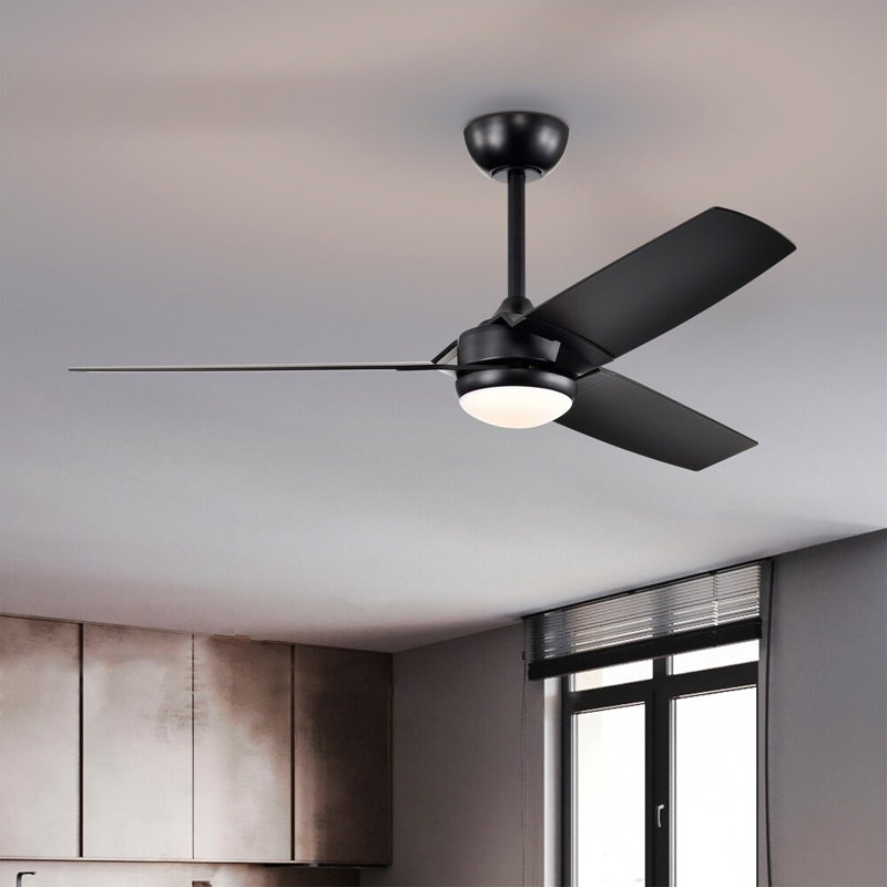 Ventilateur de plafond lumineux Hestrune