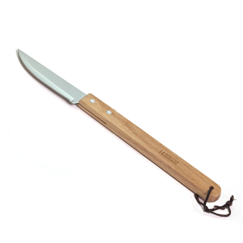 Bamboo and Stainless Steel Non-Stick Dishwasher Safe Grilling Tool Set