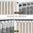 100% Blackout Curtains Linen Textured Solid Thermal Insulated Curtains & Drapes For Living Room Bedroom (50" Wide, Set Of 2)-558668438-558668436