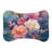 Inky Blooms - 1 Piece Bone Shape Feeding Mat