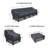 Hulda Acacia Patio Conversation Sets Group Seating Outdoor Furniture Covers