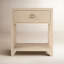 Table de chevet 1 tiroir Cleo Raffia, couleur naturelle raphia-1805491041