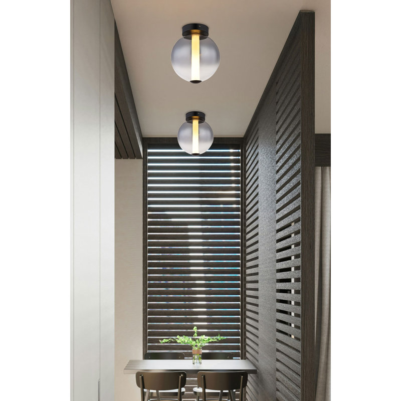 Glass LED Flush Mount