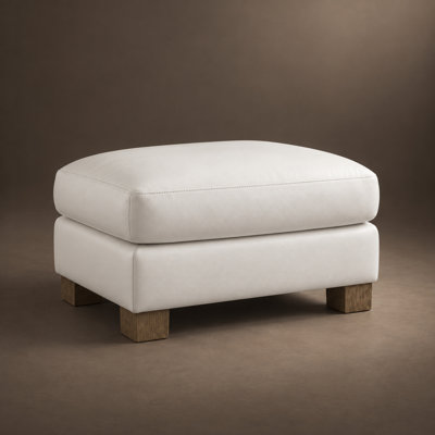 Repose-pieds en cuir Galaxy