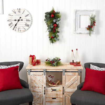 Faux Pine Swag