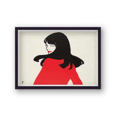Rene Gruau Le Clin D'oeil Vintage Fashion Print - Single Picture Frame Print