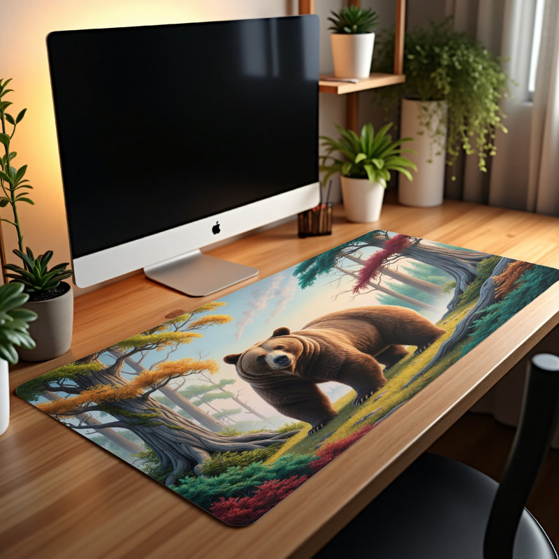 Polyester Desk Pad, 31.5x15.5