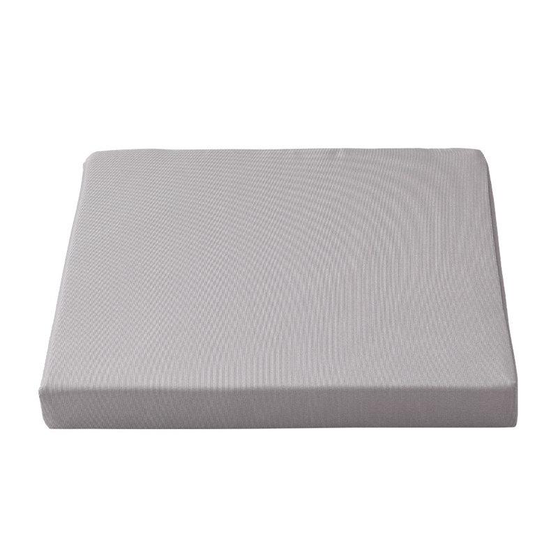Outdoor Indoor Square Seat Cushion, Light Grey