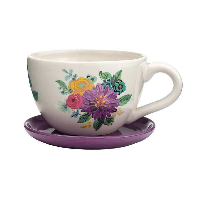 Pot de fleurs en céramique