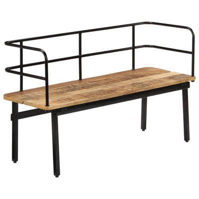 Banc en bois massif Lima