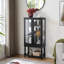 Vitrine lumineuse avec espace de rangement ouvert-1166935162