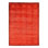 Canvello Overdyed Orange Rugs For Living Room - 4' X 6'
