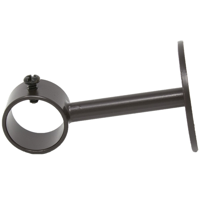 Support de fixation pour rideau Perrinton, Bronze, H 3,25 po x l 3,125 po x P 3,125 po
