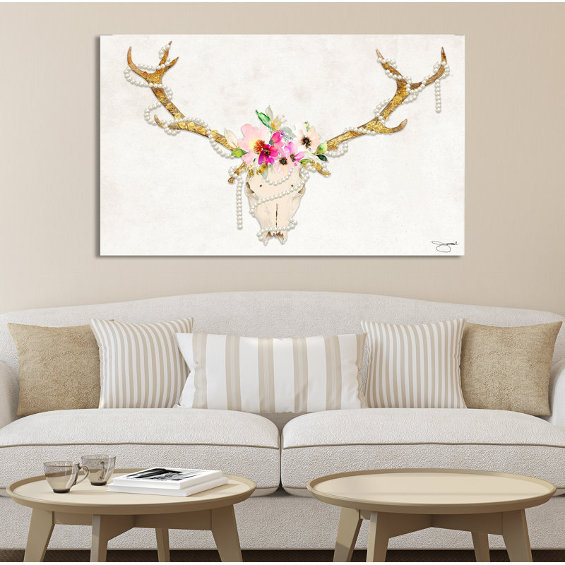 « all enballed », reproduction d’impression sur toile encadrée, H 28 po x l 48 po x P 1,5 po, Toile tendue, Pas de tapis