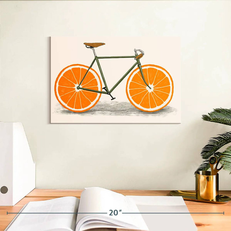 Roues Mehar Zest orange, H 8 po x l 12 po