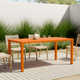 Bette 71'' Aluminum Outdoor Dining Table