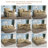 97 inch Modular Sectional Sofa Set, Extra Large L Shaped Couch with Reversible Chaise Modular Convertible Sectional Couch, Couches for Living Room Bedroom Lounge Office, Leather, Mustard Gold-1380357779-1381455002-1380542074