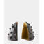 Biomorphic Bookends-Bronze/Brass
