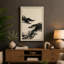 Mountains in Mist Japandi - Wrapped Canvas-1604855366-1604855353