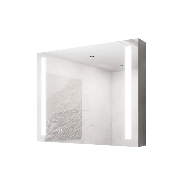 Armoire à pharmacie 36 po x 30 po avec miroir de coiffeuse à DEL