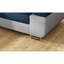 Canapé d'angle convertible Anton bicolore avec rangement - Bleu marine/gris-1998270668-1998270674