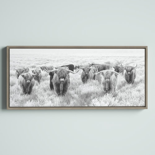 Steelside™ Framed On Canvas Print & Reviews | Wayfair