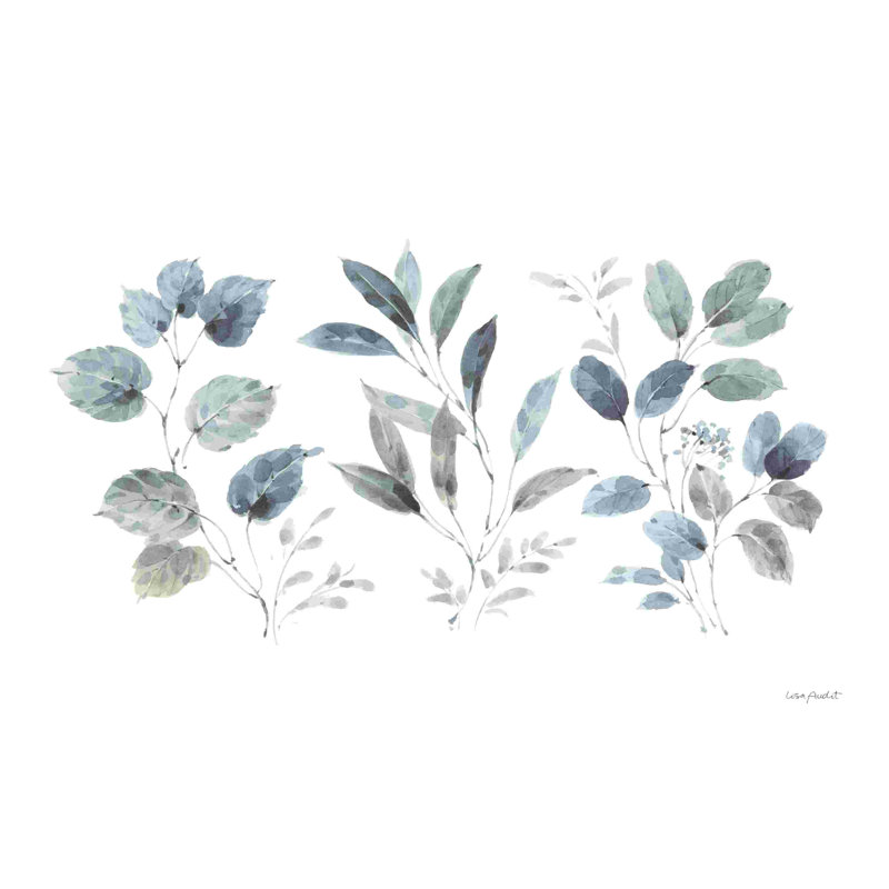 Dancing Leaves I, H 8 po x l 12 po
