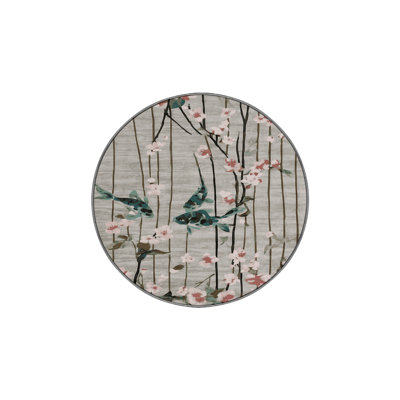 Machine Washable Gray Area Rug