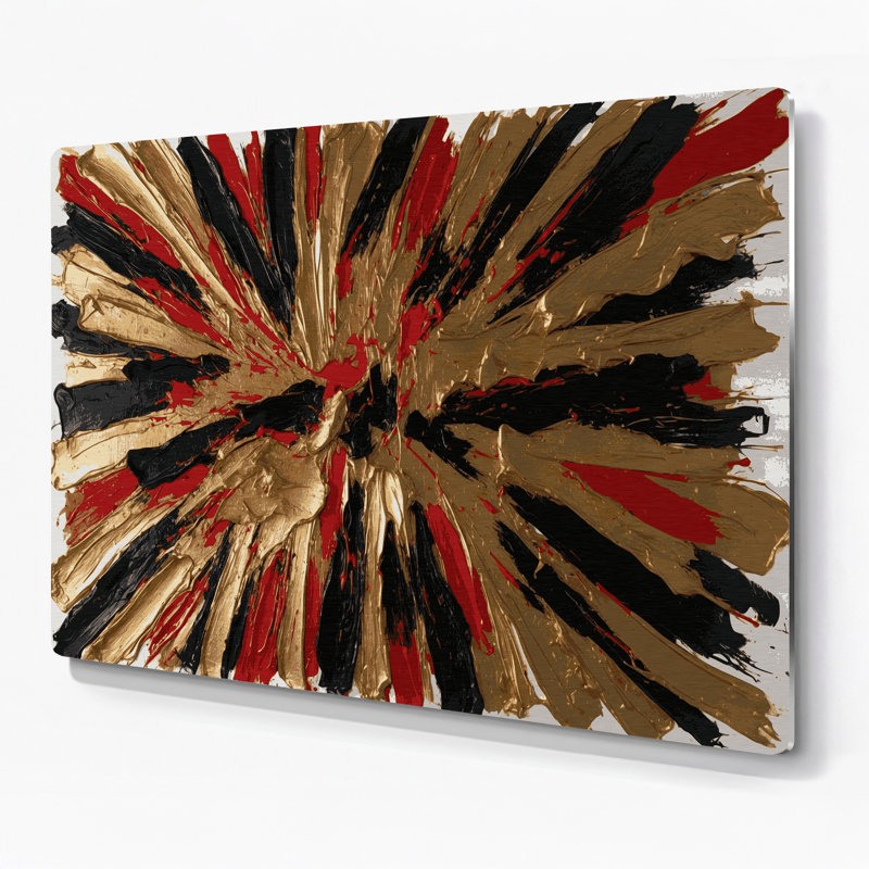Neo Expressionism 76 Brown Metal Wall Art