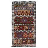 Burano Hand Knotted Wool Geometric Area Rug