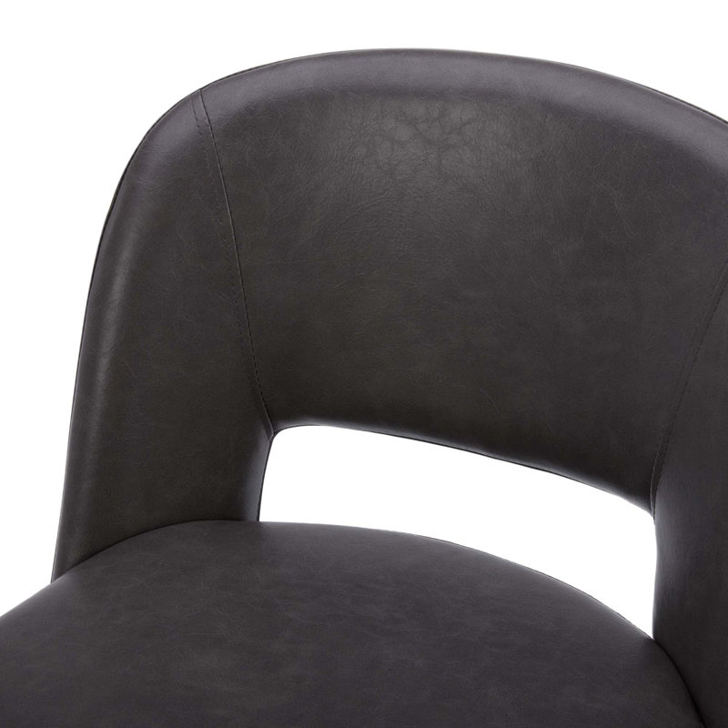 Tabouret de comptoir 26 po Kazlyn, Gris