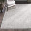 Tapis gris / bleu clair en laine touffeté à la main Aprell-2117224894