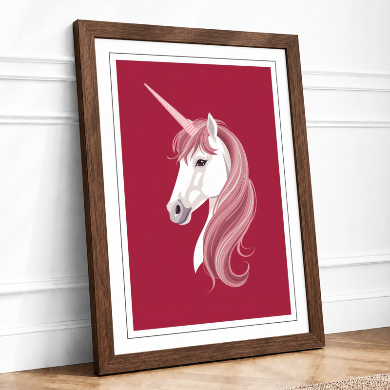 Spiraled Horn Dreams Modern - Print, Walnut, A4 - 29.7 x 21.0 cm