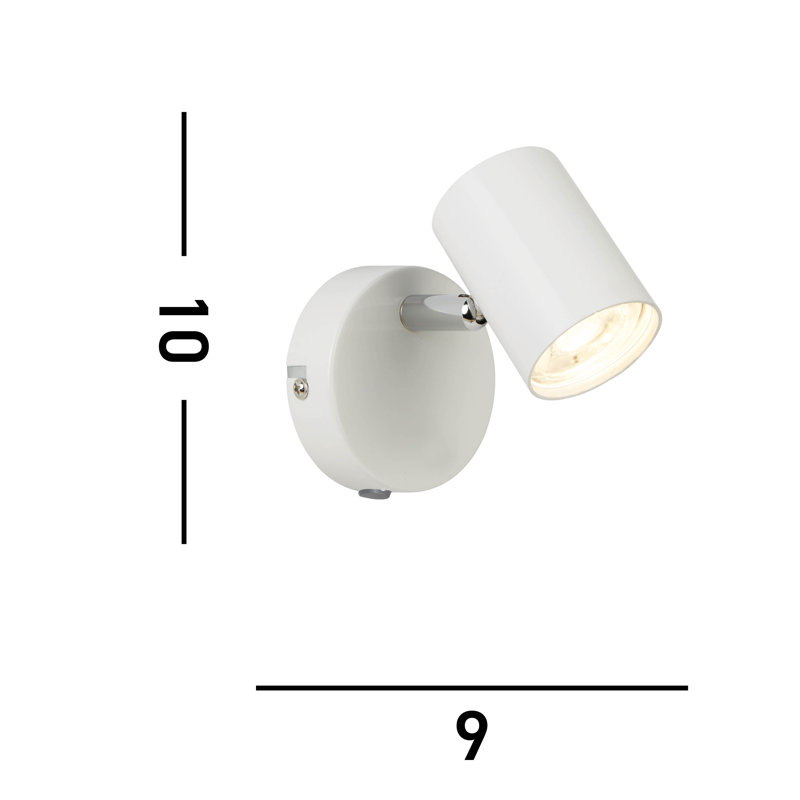 Vangorder Chrome LED Spotlight, White