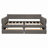 Upholstered Platform Bed With USB And 2 Drawers-1575866165