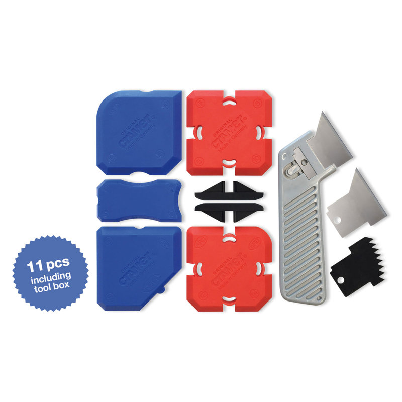 Ensemble d'outils de calfeutrage professionnel 7 pièces