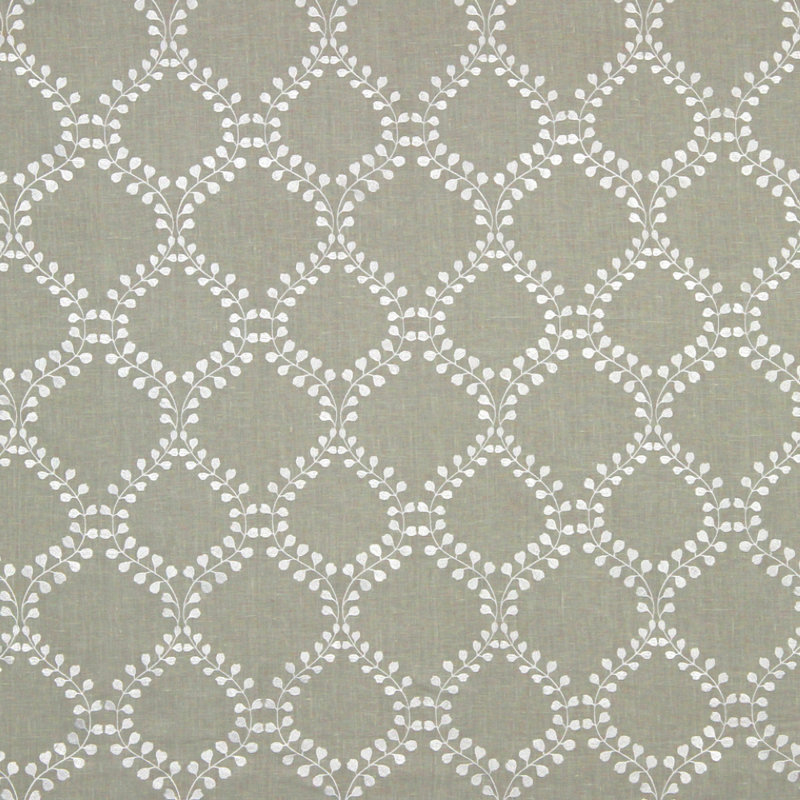 Color Library 13 Mp Winding Leaves Fabric, Sea