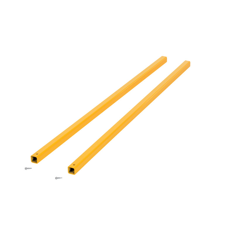 Panneau de clôture en métal, H 1,25 po x l 1,25 po x P 47,88 po