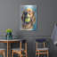 Art mural en métal Red Barrel Studio® «Ball Is Life Golden Retriever» par Lindsay Kivi-1515599660