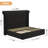 3-piece Bedroom Set, Upholstered Bed Frame With 55" Tall Headboard and 2 Nightstands with Drawers-1053194032-1053194033