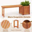 Banc avec jardinière 2 en 1 jardinière en bois avec siège
