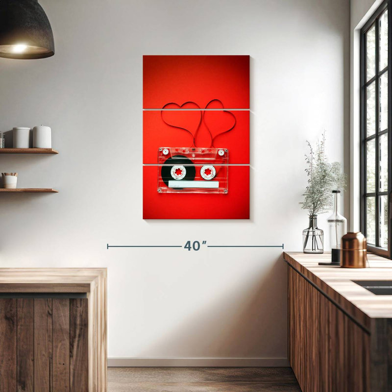 Hardie Cassette Hearts, H 38 po x l 24 po