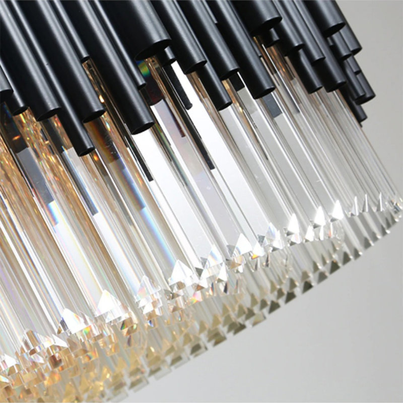 Burnett 8 - Light Crystal Chandelier