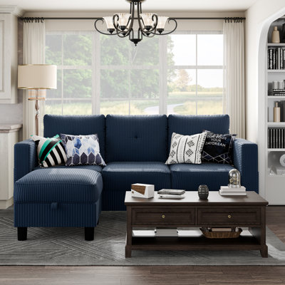  76.5" Upholstered Sofa Couch
