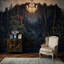 Décoration murale murale rétro Moody Forest Misty Woodland-380897054-380897042