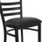 Brixton Hercules Series Ladder Back Metal Restaurant Barstools-21223160-49305574-49305572